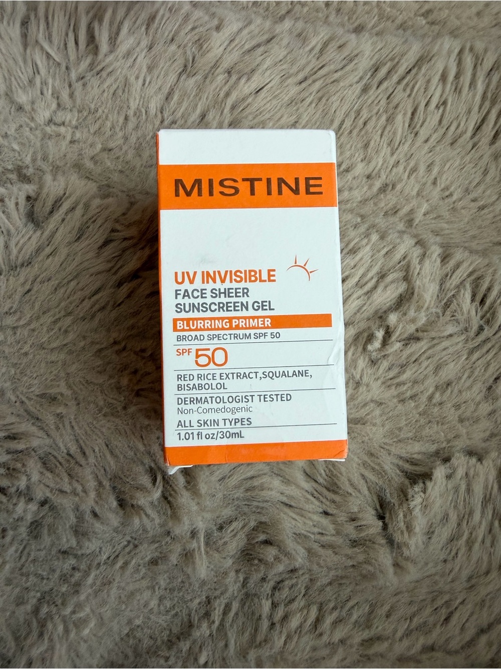 Mistine UV Invisible Face Sheer Sunscreen Gel SPF 50